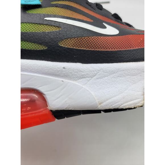 Nike Air Max Exosense SE GS 'Worldwide Pack Size 5Y Women's Size 6.5 Black Red - Picture 8 of 10